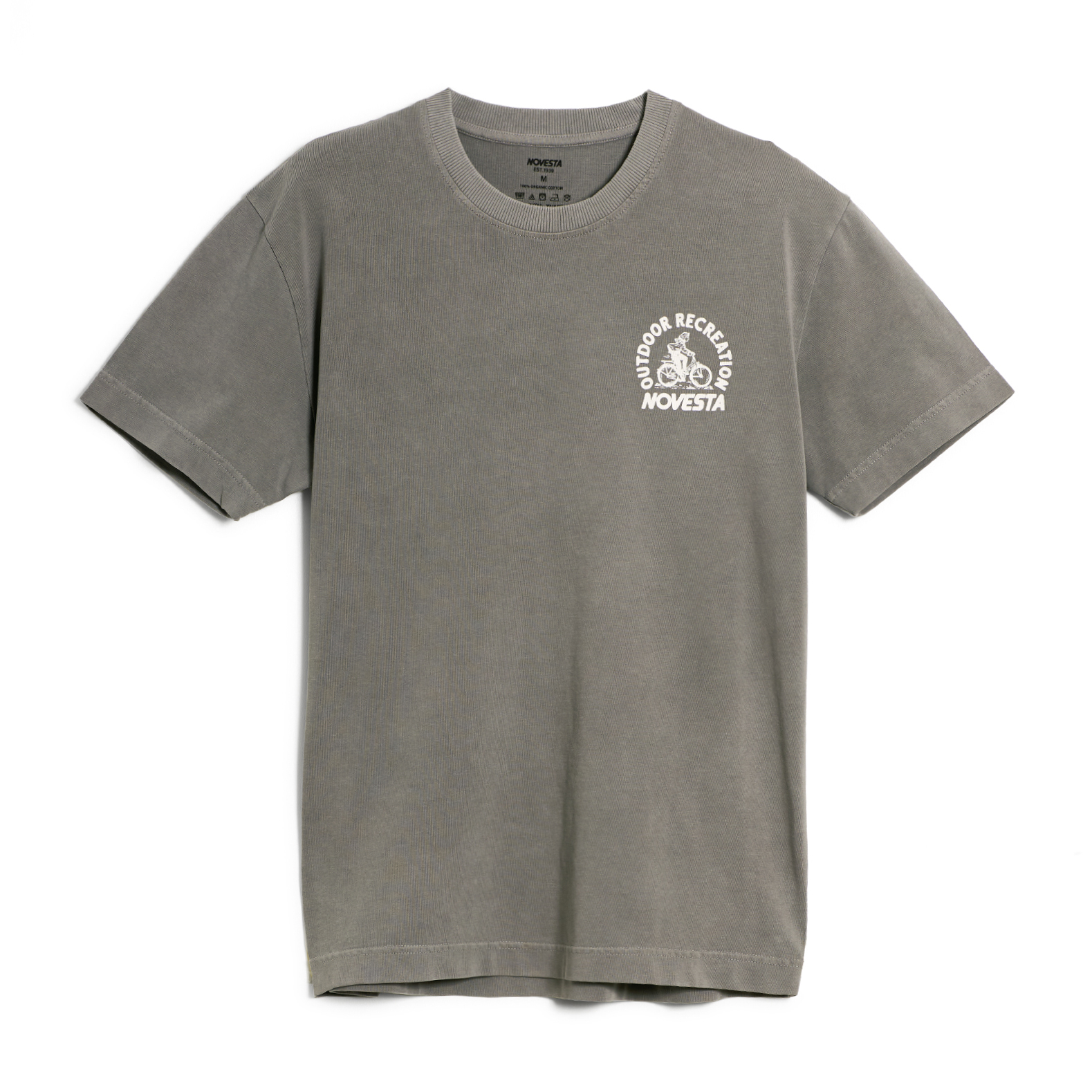 Bild von NOVESTA T-SHIRT BIKER GIRL WMN CHARCOAL